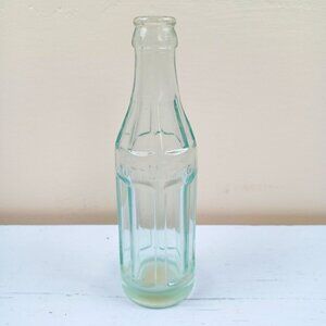 Vintage Coca-Cola Straight Side Aqua 1917-1923 Crown Top Coke